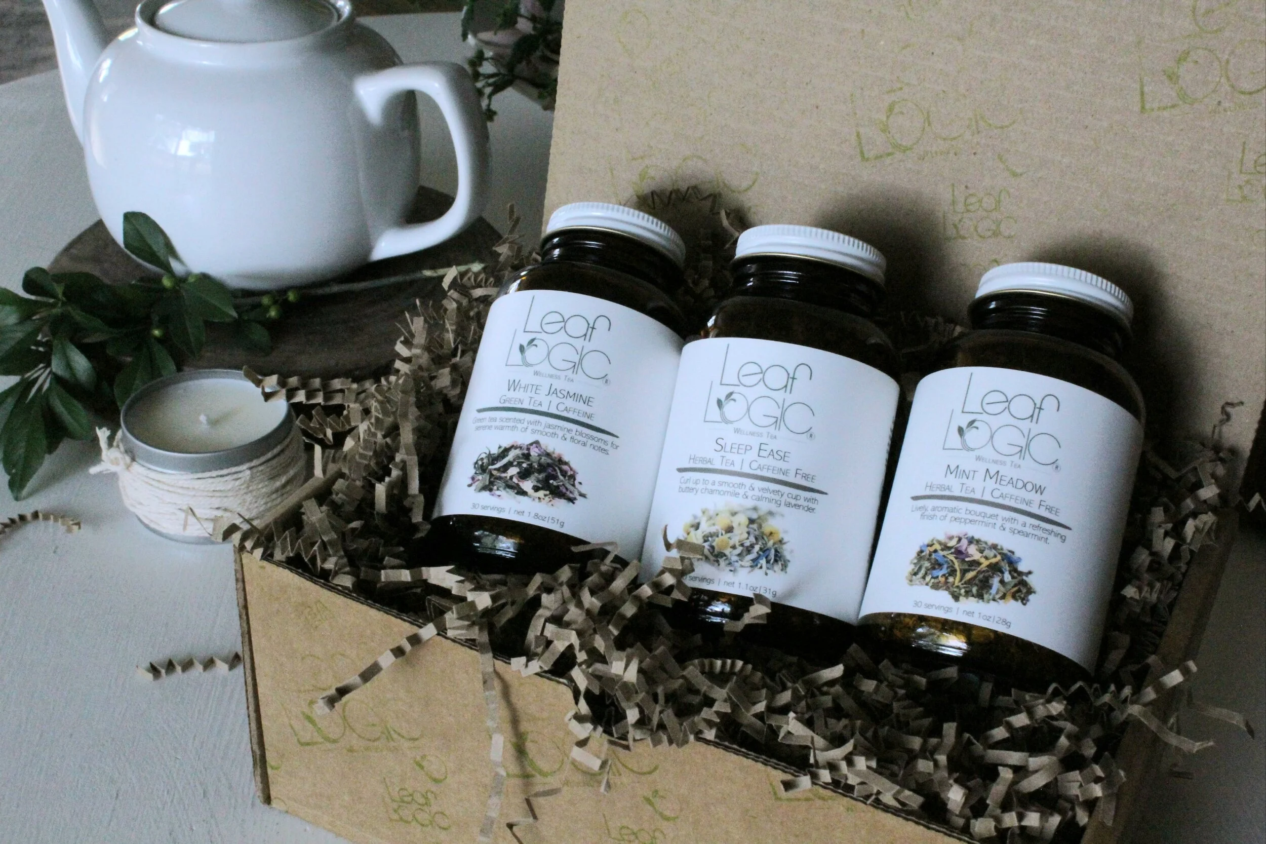 White Jasmine — Leaf Logic Wellness Tea